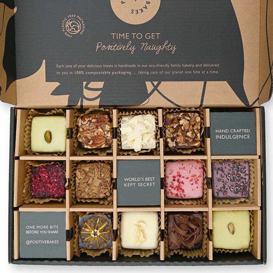 Artisan Brownie & Blondie Collection Selection of 12 Dairy-Free Haven 
