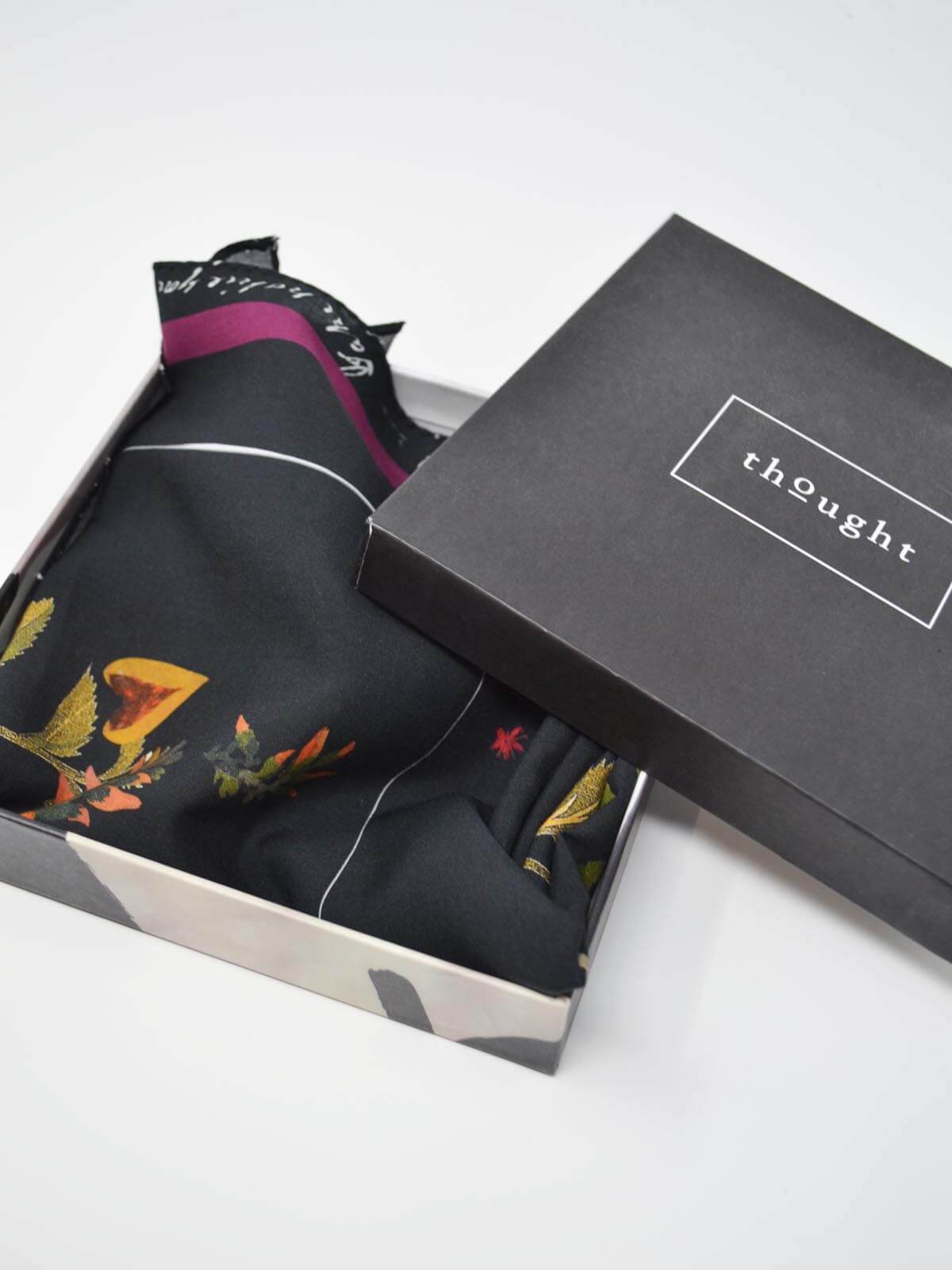 Elsie Print Tencel Scarf Gift Box