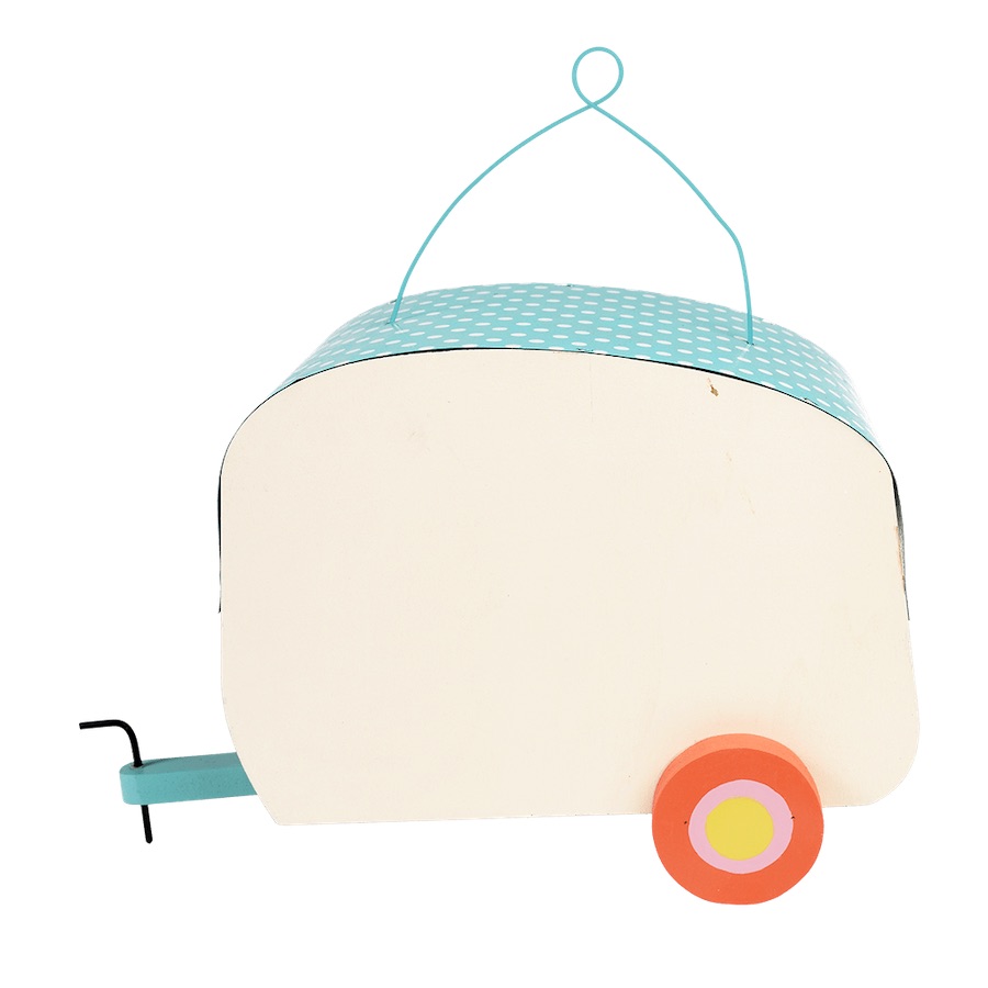 Caravan Wooden Bird House