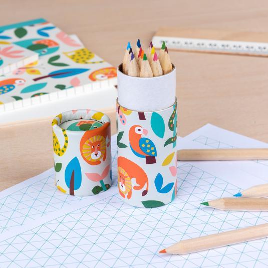 Wild Wonders Colouring Pencils set of 12