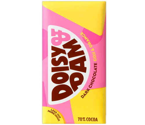 Doisy & Dam Goji and Orange Organic Dark Chocolate