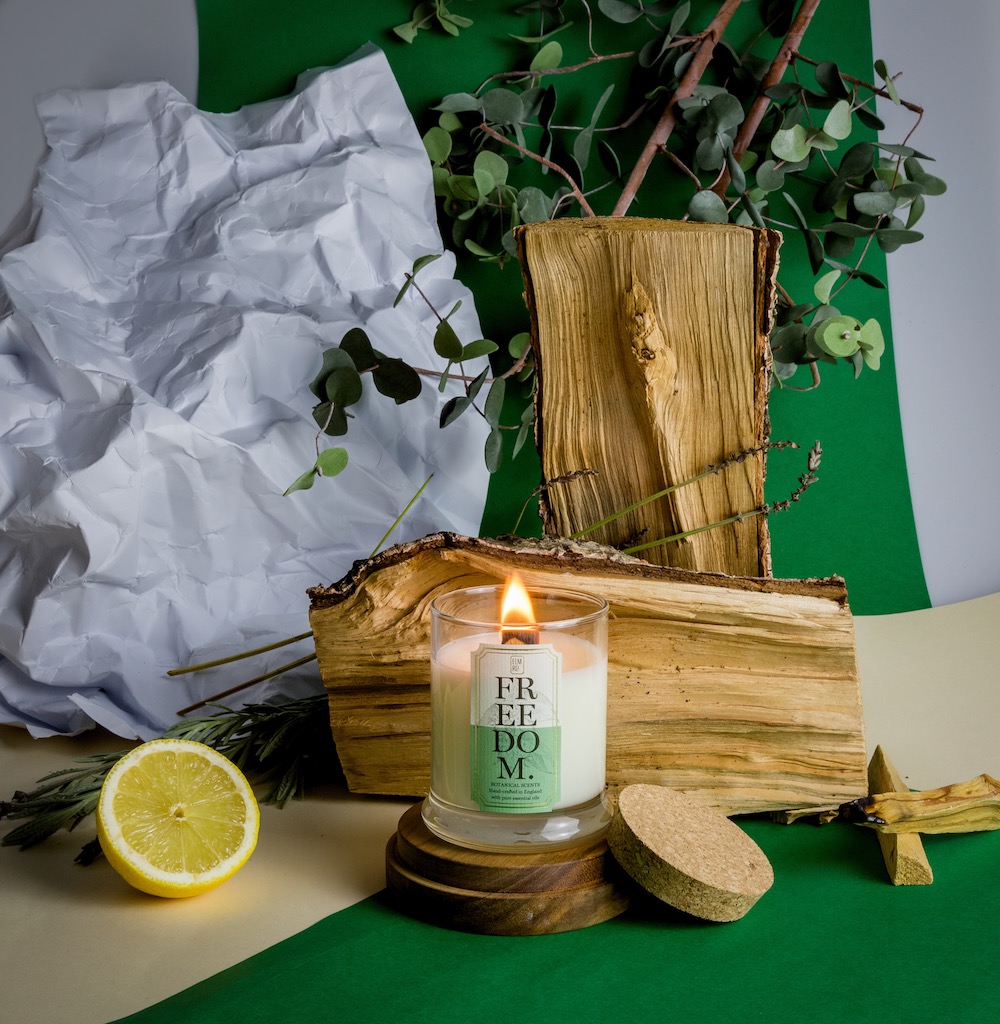 Freedom Aromatherapy Vegan Tumbler Candle by Elm Rd
