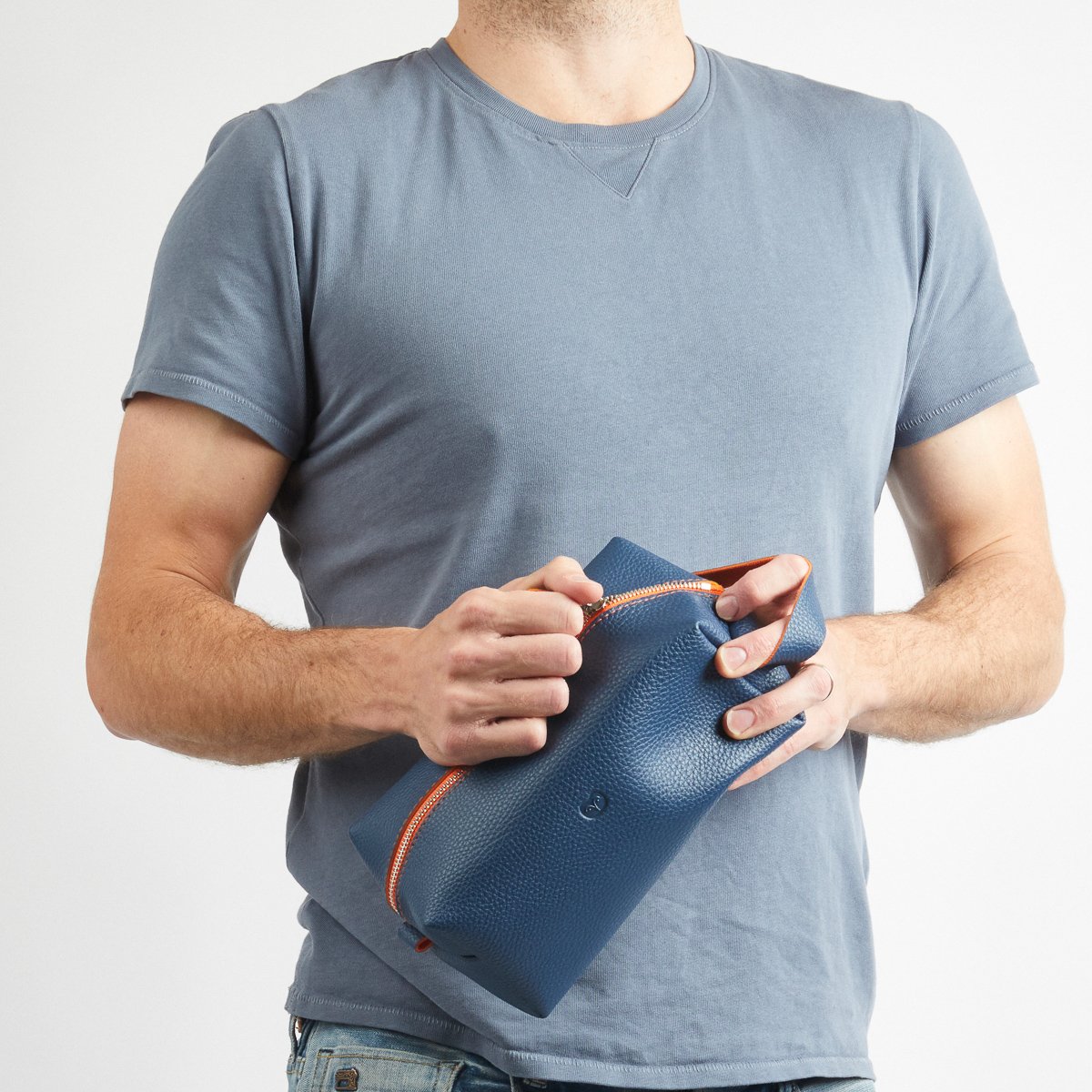 Goodeehoo Wallace Wash Bag - Navy