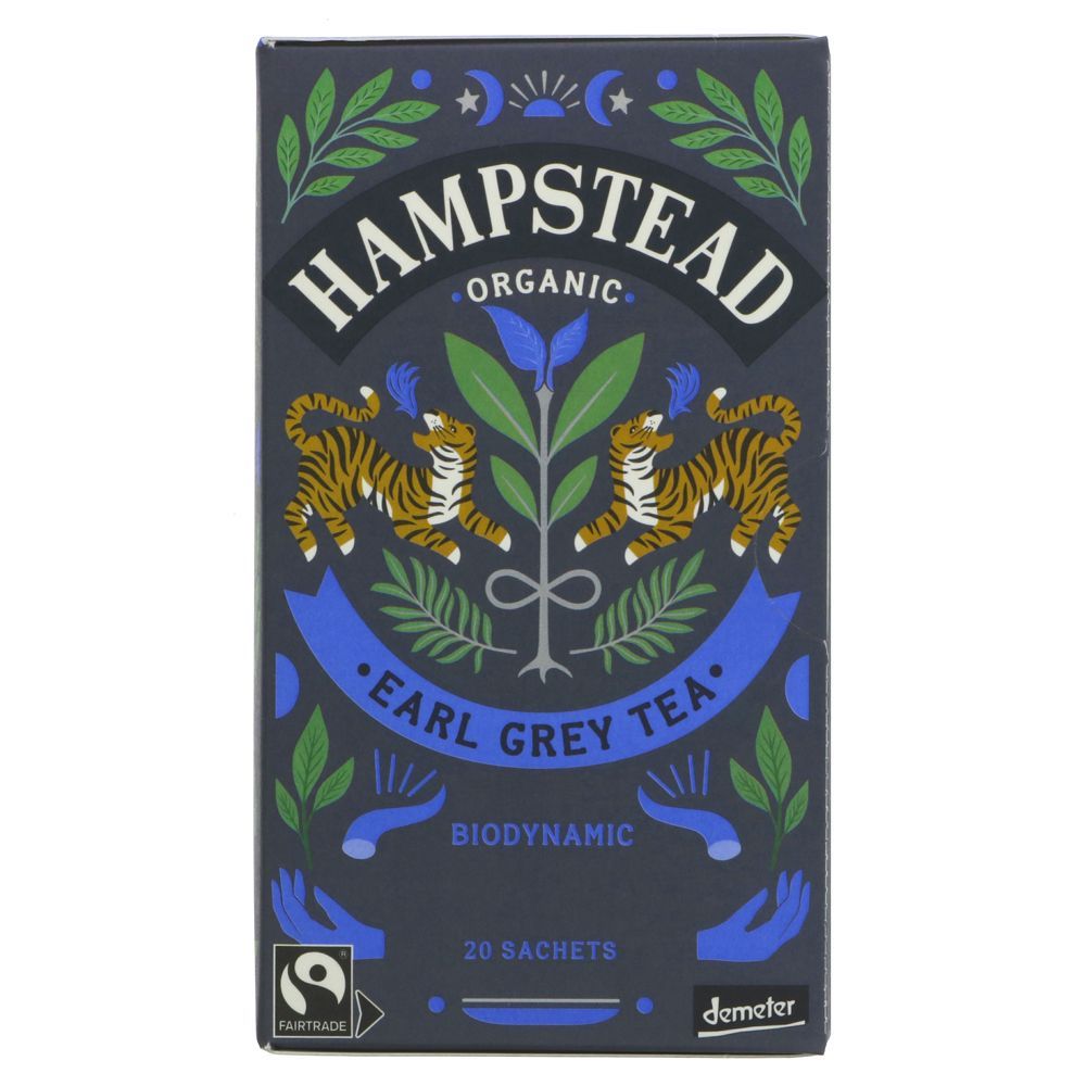 Hampstead Organic Tea English Breakfast - 4 x 20 bags