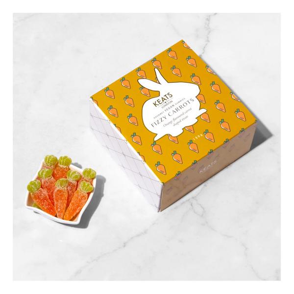 Keats Fizzy Carrots Vegan Gummys Sweets