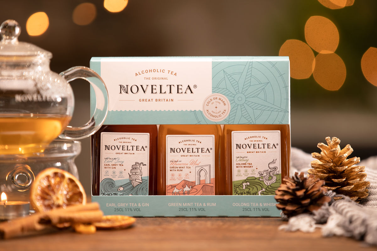 Noveltea Alcoholic Tea Trio Pack 3x25cl