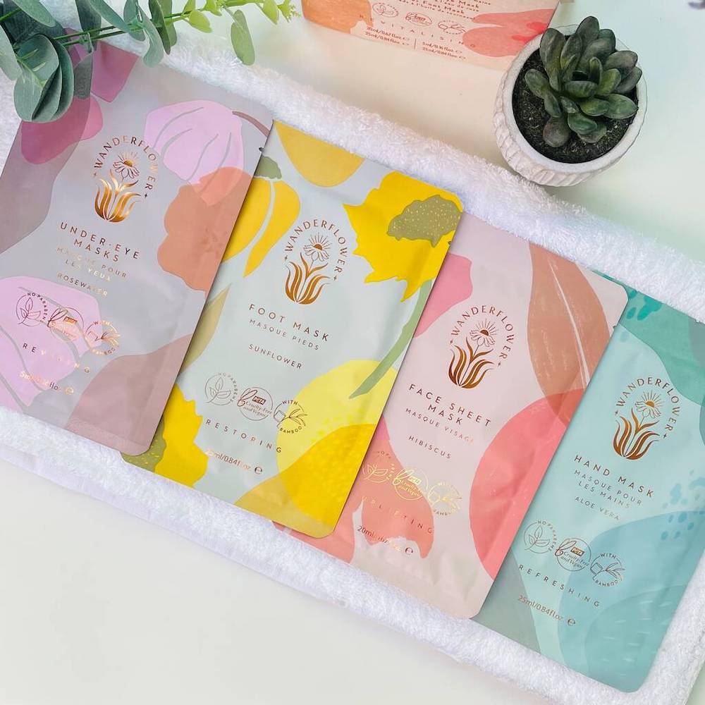 Wanderflower Sheet Mask Set