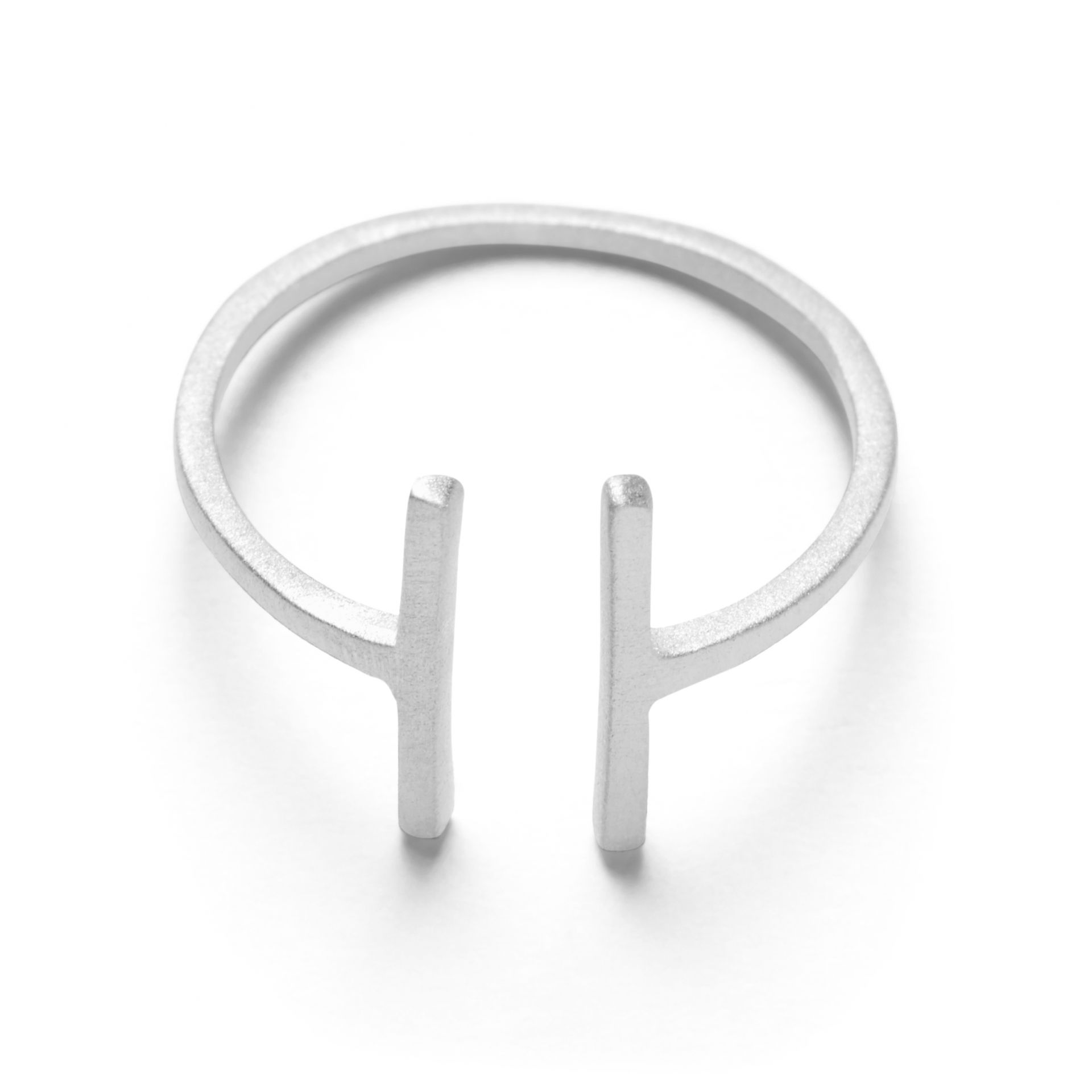 Neena Open Ring - Silver