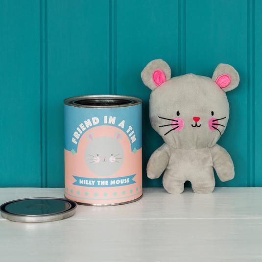 Milly the Mouse Friend in a tin