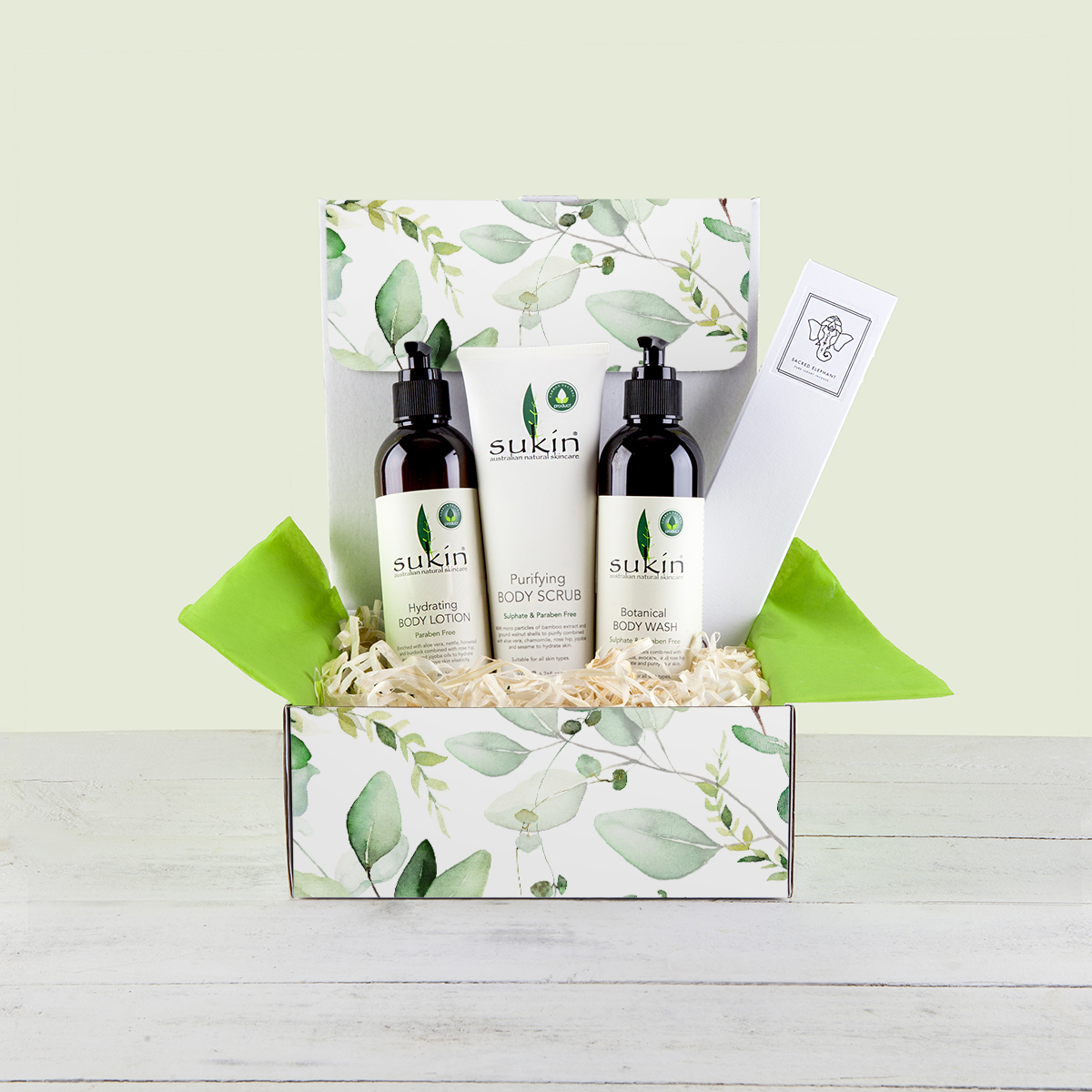 Sukin Vegan Pampering Hamper Gift Box