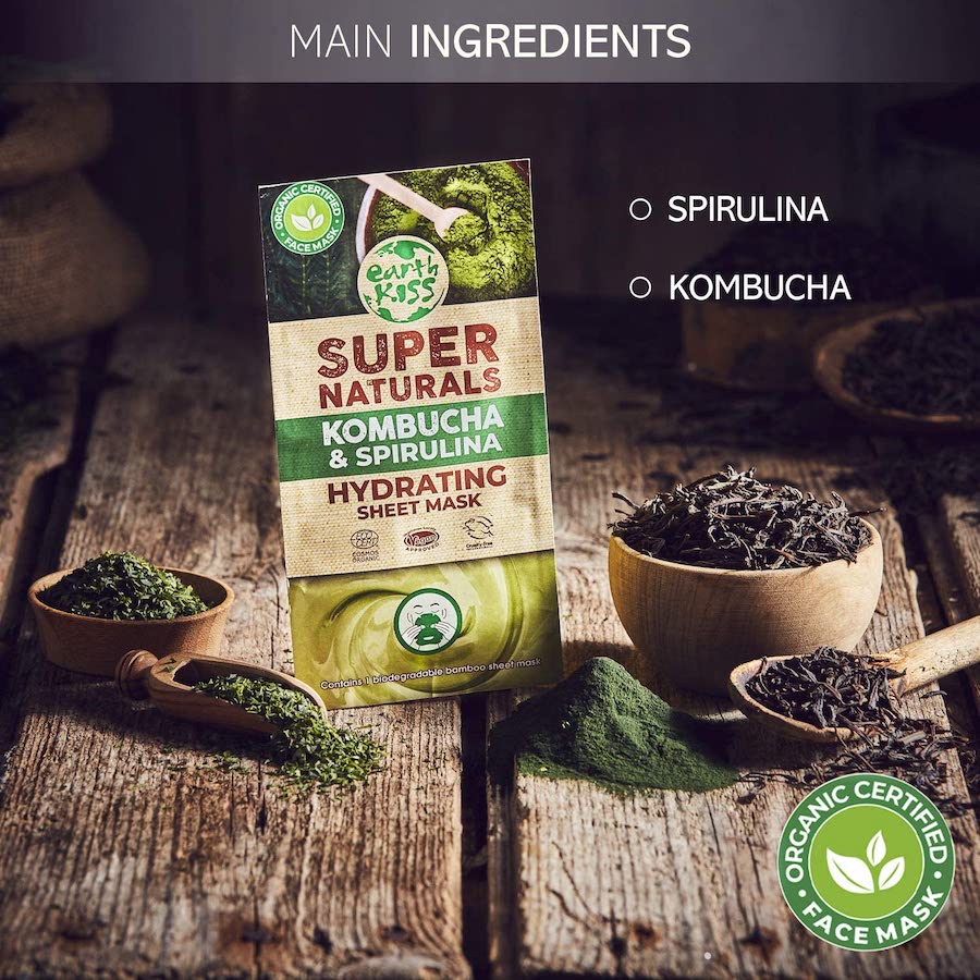 Super Naturals Kombucha & Spirulina Hydrating Sheet Mask