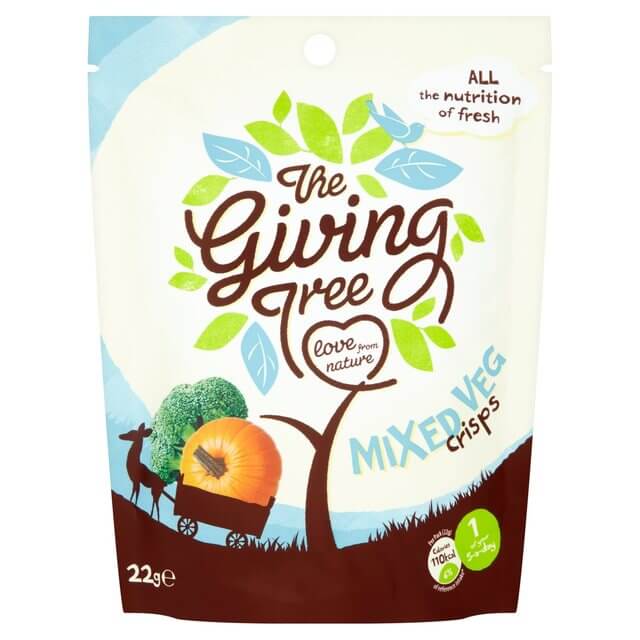Giving Tree Vacuum Fried Mixed Veggie Crisps (22g)