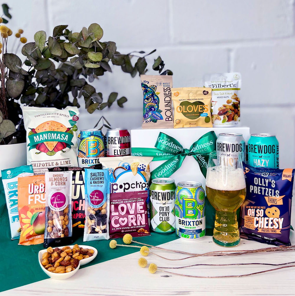 Vegan Craft Beer and Snack Hamper