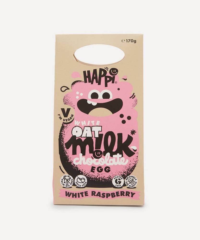 Happi Vegan Oat M!lk White Raspberry Chocolate Easter Egg 170g