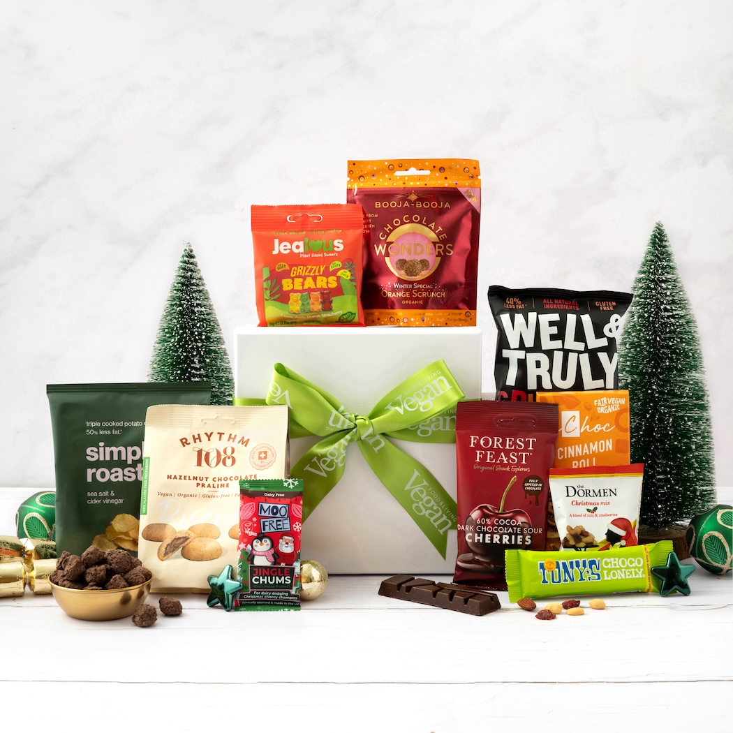 The Vegan Food and Living Festive Chocolate and Snack Hamper