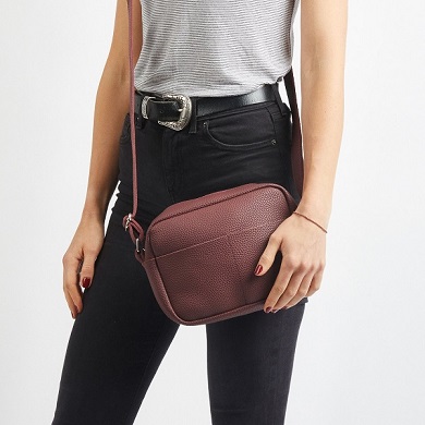 Goodeehoo Cuban Cross Body Bag - Maroon