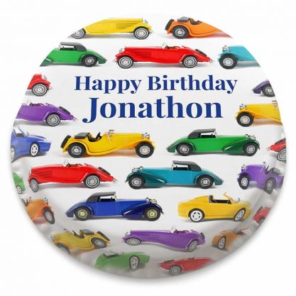 The vintage cars cake