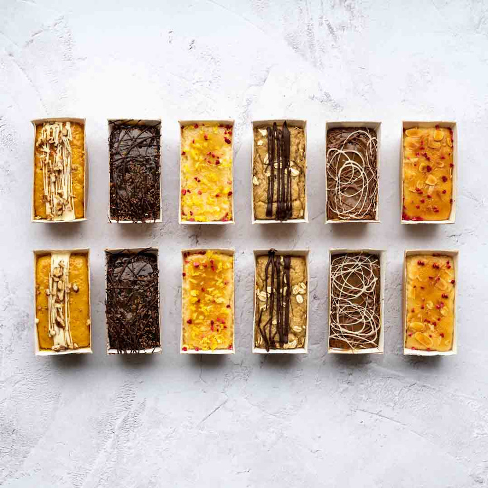 Delicious Cake Time Selection Gift Box (12 single portion Vegan Cakes)