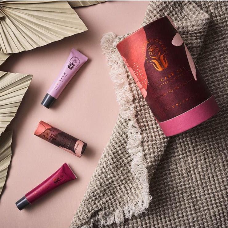 Wanderflower Travel Lip Care Kit