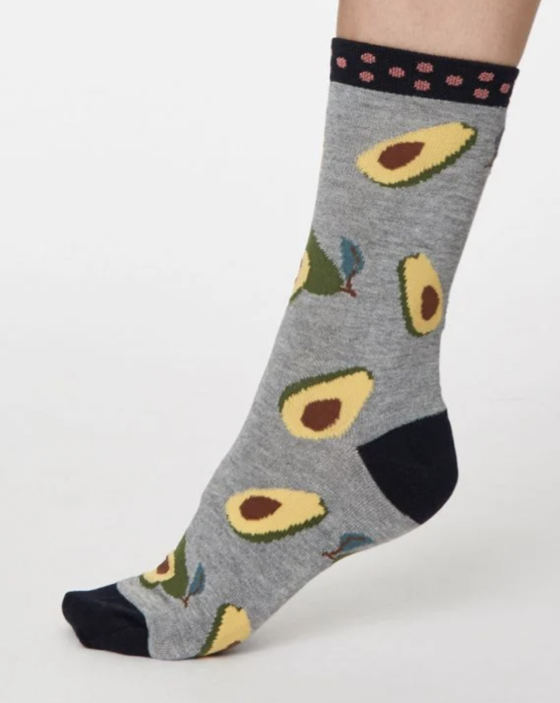 Avocado Bamboo Gift Socks 
