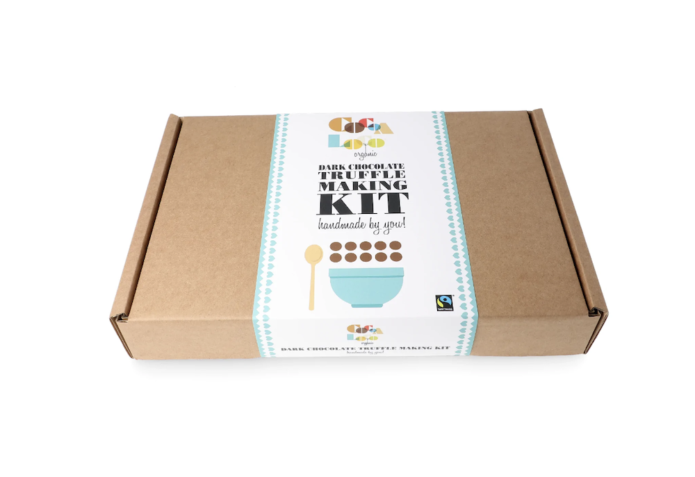Dark Chocolate Truffle Making Kit from Cocoa Loco