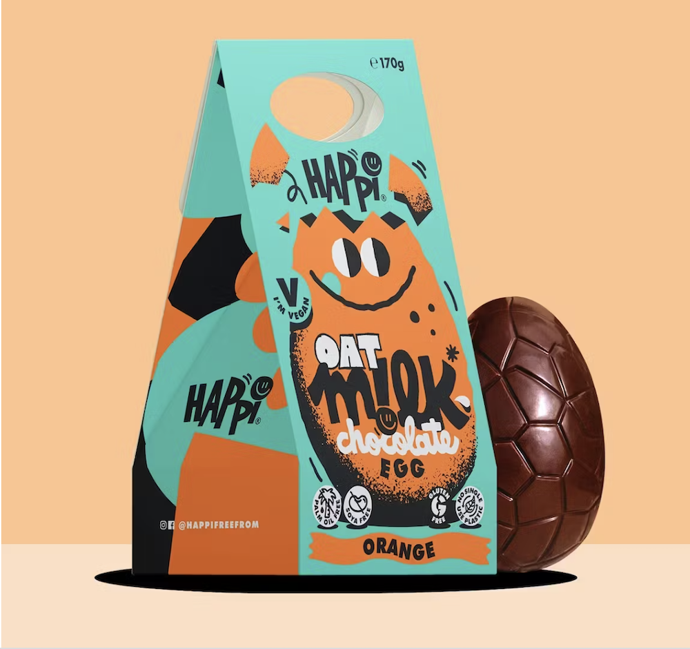 Happi Orange Easter Egg