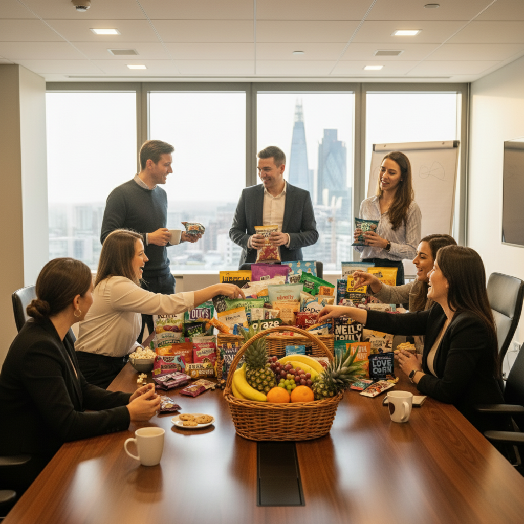Team Treats Wicker hamper 